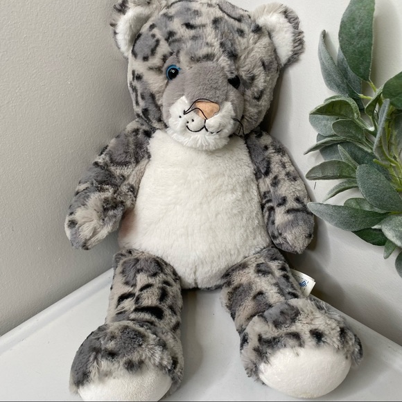 Build a Bear snow leopard cat plush - Picture 3 of 8